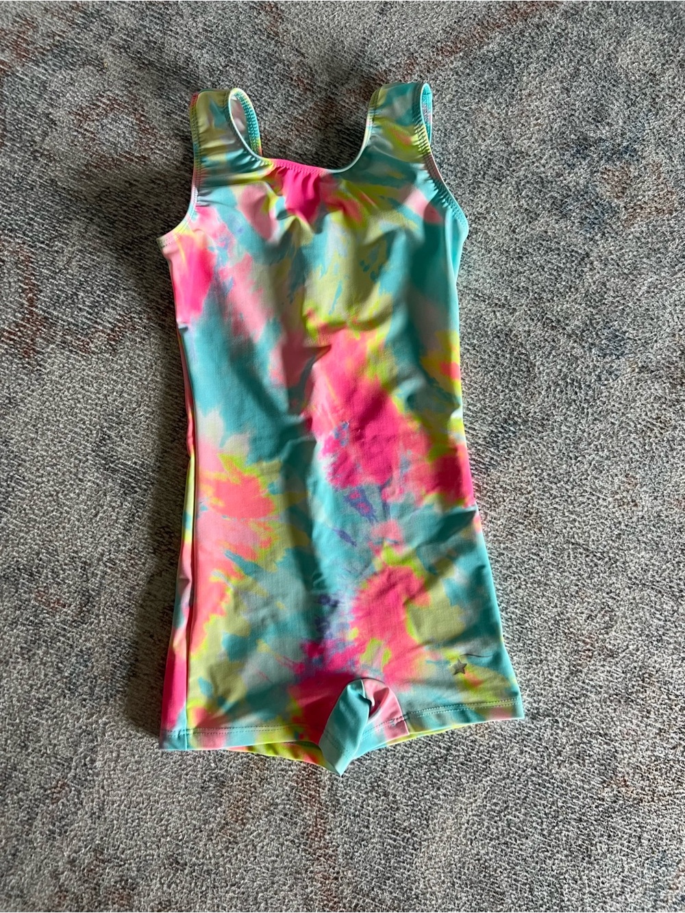 Destira Unitard Tie-Dye Gymnastics outfit